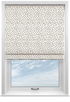 Confetti, Cornsilk - Twist&Fit Roman Blind